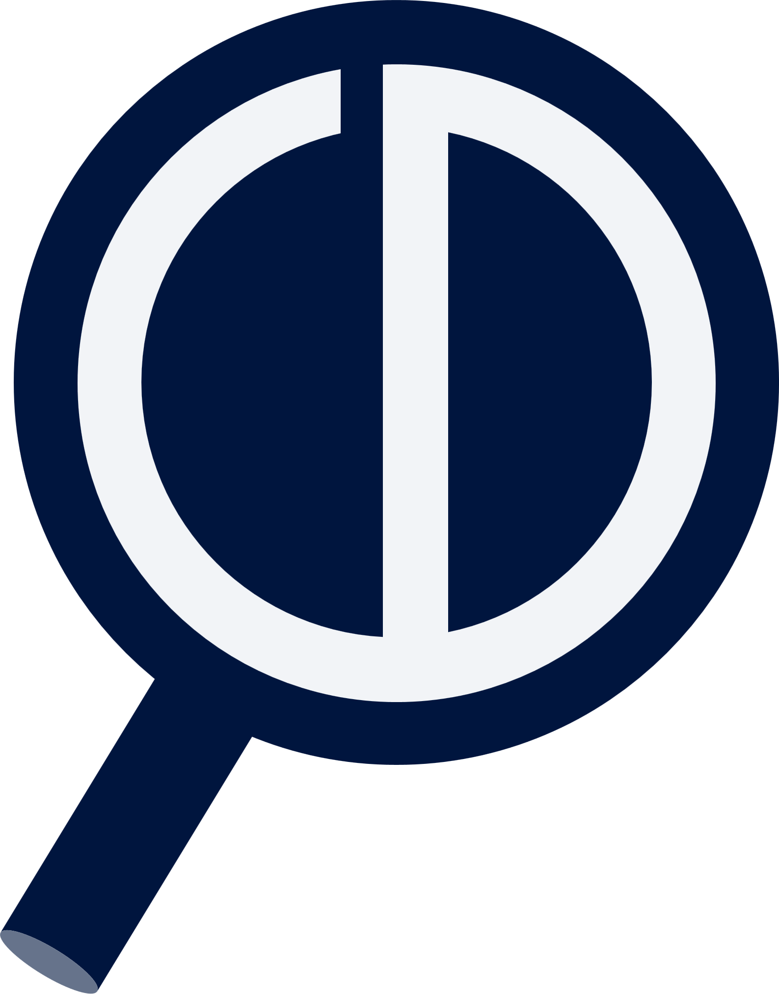 Carpe Delta logo featuring interlocked C and D letters in a magnifying glass